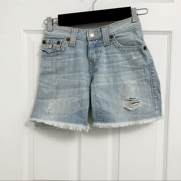 True Religion Jayde Denim Shorts - Picture 5 of 9